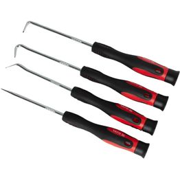 Piikki- ja koukkusarja Yato Mini magneetilla 4 osaa