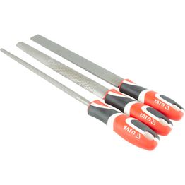 Puuraspisarja Yato 250 mm 3 osaa komponenttikahvoilla