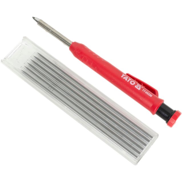 Timpurinkynä Yato + 6 kpl HB lyijy kapea kärki