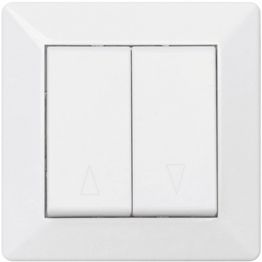 Verhokytkin Malmbergs Delta, ilman merkkivaloa, valkoinen