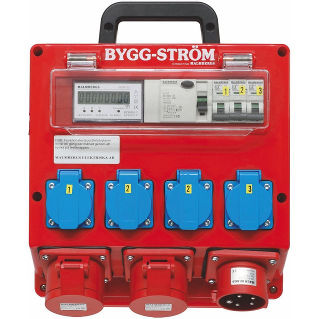 Mittarikeskus Malmbergs, 00204/1, 16A 