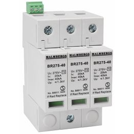 Ylijännitesuoja Malmbergs, 3-NAP 275V R