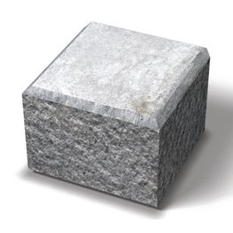 Päätykivi Benders Megaloc 200x200x150 mm harmaa