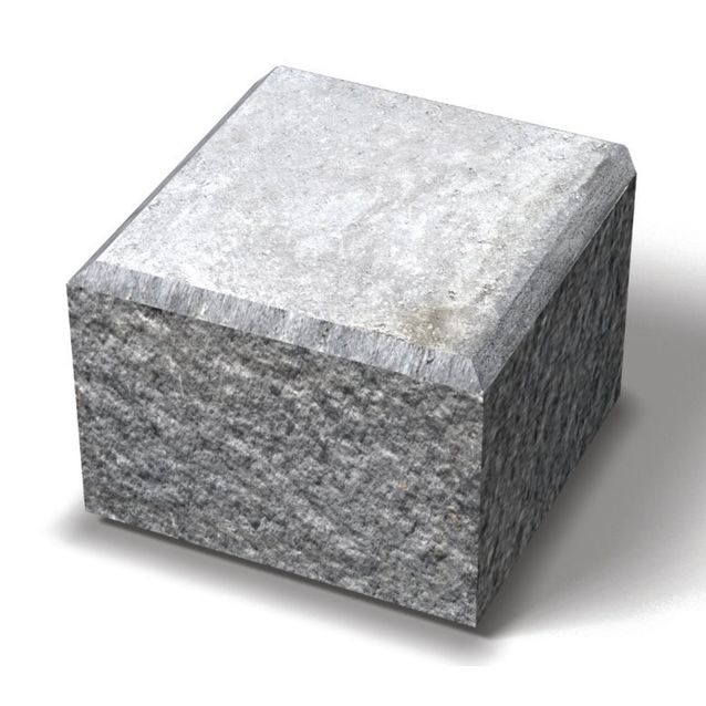 Päätykivi Benders Megaloc 200x200x150 mm grafiitti