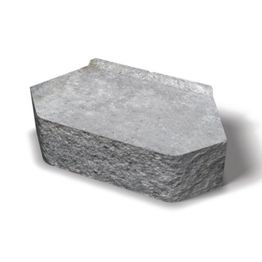 Muurikivi Benders Megastone 100 pyöreäksi lohkottu grafiitti