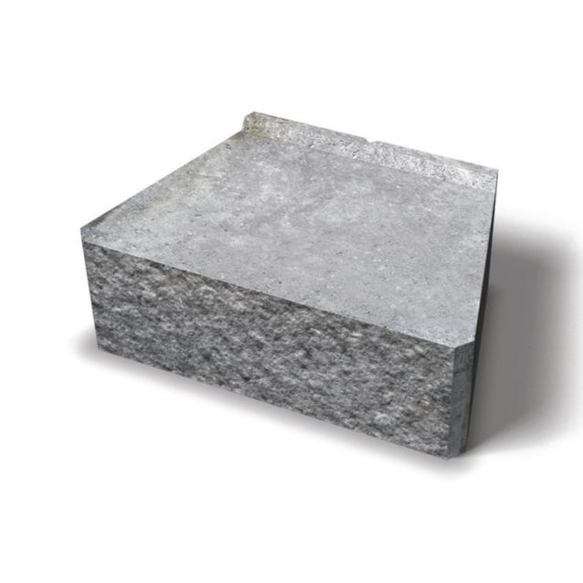 Muurikivi Benders Megastone Mini suoraksi lohkottu grafiitti