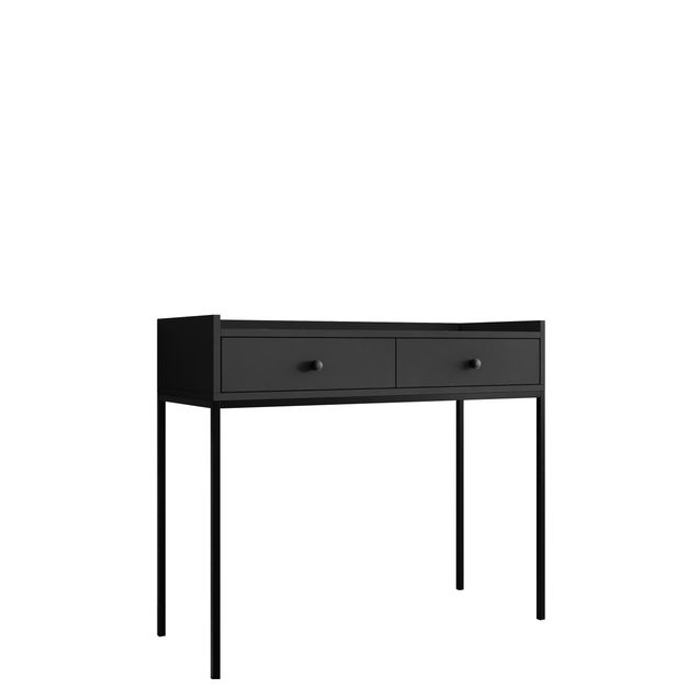 Meikkipöytä 2SZ TOKIROT, musta (6677)