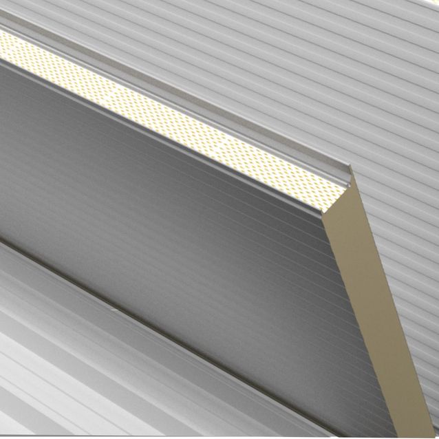 Seinäelementti Mepera pelti-PIR-pelti 50 mm 1150x3000 mm