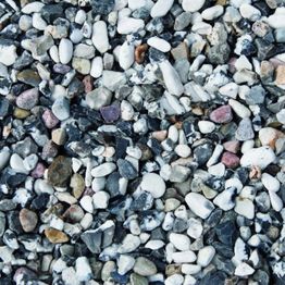 Koristekivi Benders Merikivi 16-32 mm 15 kg säkki mustavalkoinen