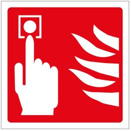 Merkintätarra "Hälytysnappi", 20x20cm