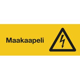Merkintäkilpi "Maakaapeli", 30x10cm