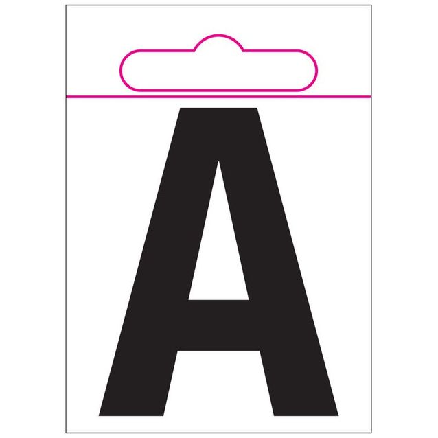 Merkintätarra irtokirjaimet ja -numerot, eri vaihtoehtoja