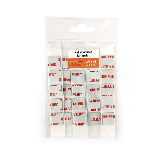 Kilpikiinnikkeen kaksipuolinen teippi