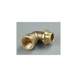 Piippukulma messinki DN 80 sisä/ulkokierre 5085