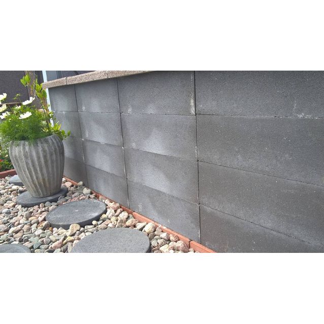 Muottikivi 200 musta AKO-Garden