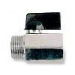 Minipalloventtiili R 3/8 DN10 sisä/ulkokierre