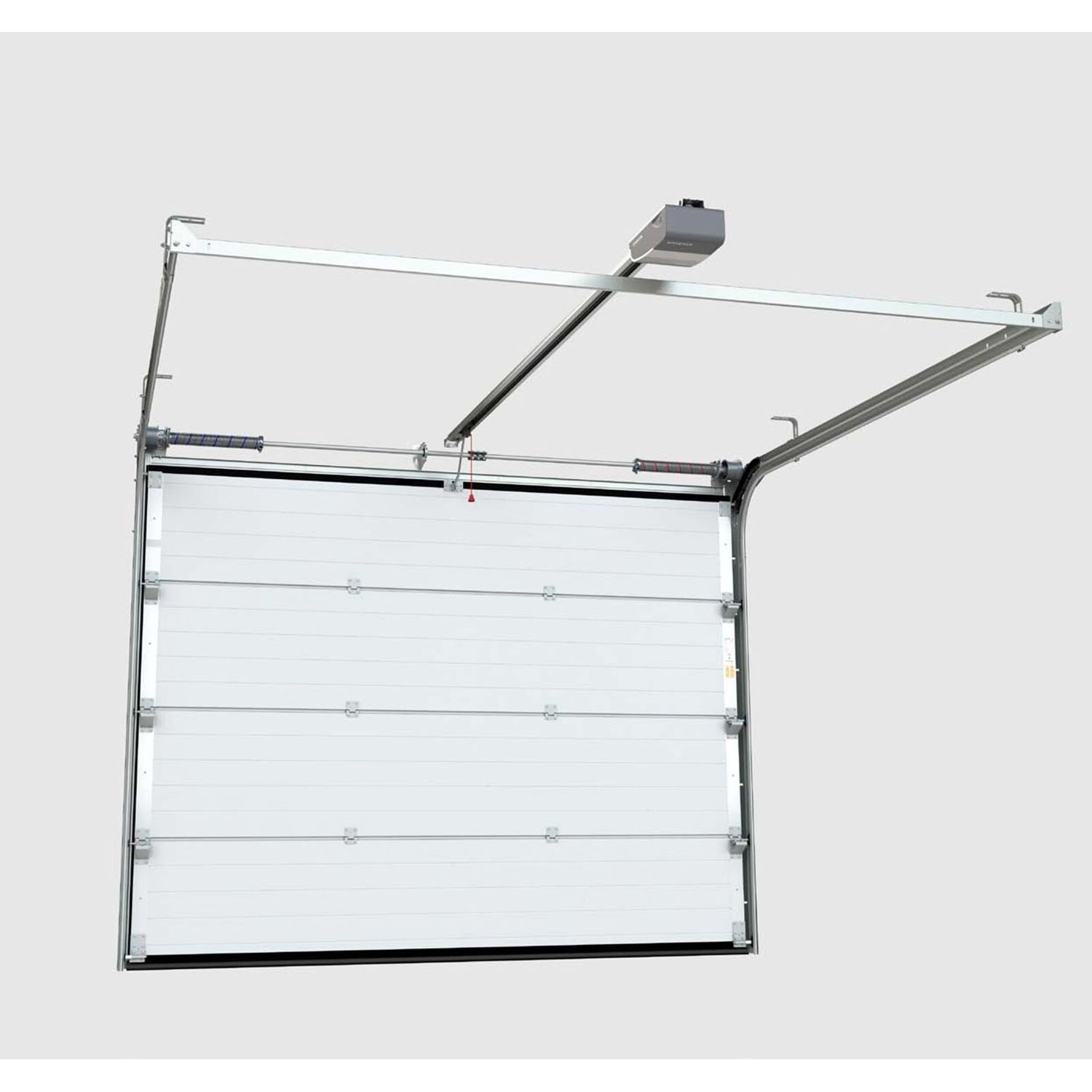 Havainnekuva nosto-oven mekanismista