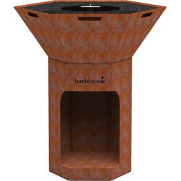 Puugrilli Barbecook Nestor, corten-teräs