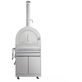 Pizzauuni Myoutdoorkitchen Inox Range, puulämmitteinen, rst