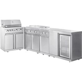 Kesäkeittiö Myoutdoorkitchen Sacramento, ruostumaton teräs