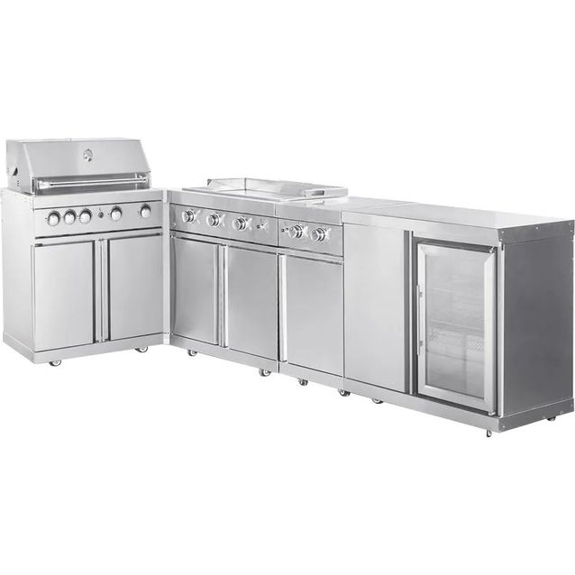 Kesäkeittiö Myoutdoorkitchen Sacramento, ruostumaton teräs