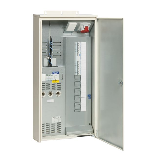 Mökkikeskus ylijännitesuojalla UTU Beagle 3406P25+PRYVP 25A IP34