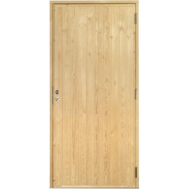 Mökkiovi Kaskipuu MO5A mittatilausovi