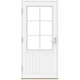 Mökkiovi Pihla Vieno K50 mittatilaus eri lasikorkeuksia