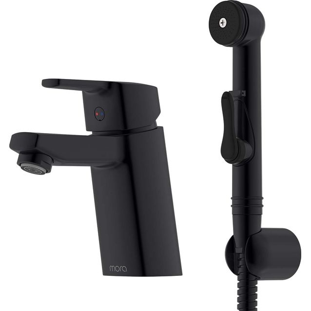 Pesuallashana Mora LionX bideesuihkulla mattamusta