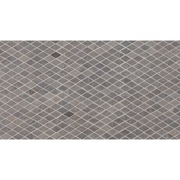 Mosaiikkilaatta Qualitystone Diamond Mini Light Grey, 35x55mm