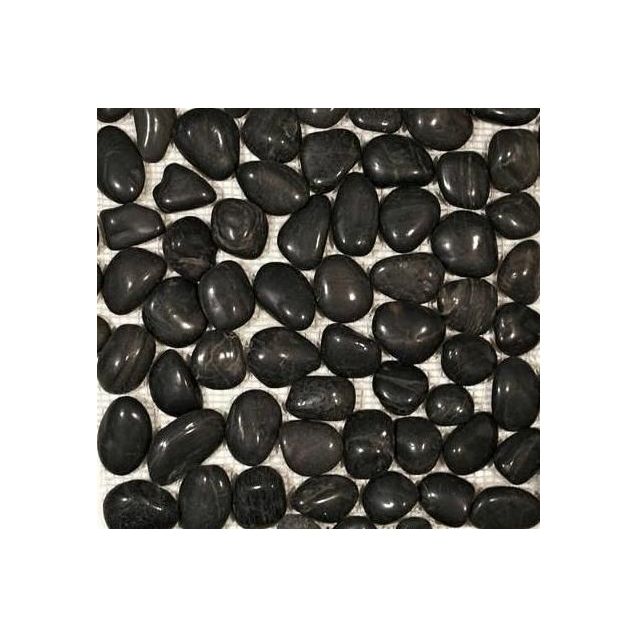 Luonnonkivi Piki, hieno, musta, 33x33cm