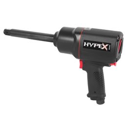 Mutterinväännin Hypex paineilma 3/4" 2034 Nm pitkä kara