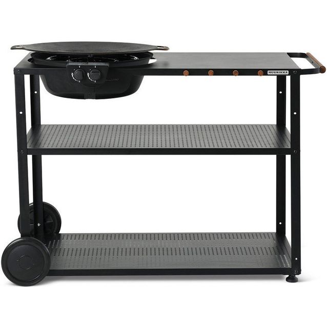 Kesäkeittiö Muurikka Kaasu 58 WG, musta