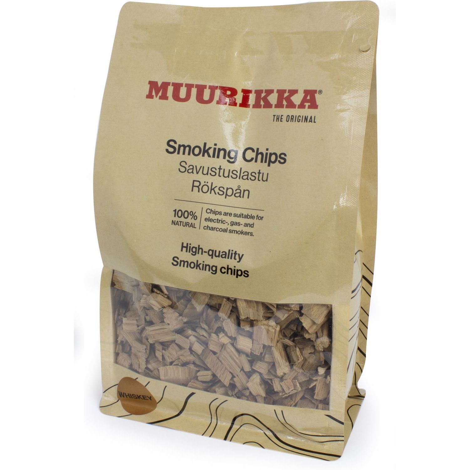 Savustuslastu Muurikka viski 500 g