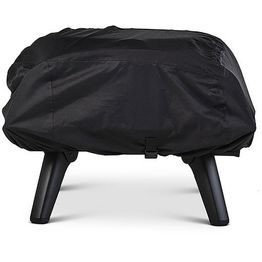 Suojahuppu pizzauunille Muurikka 16", polyesteri, musta