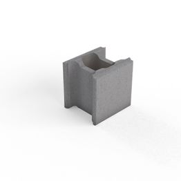 Muurikivi HB-Betoni 280x280x250mm sileä harmaa