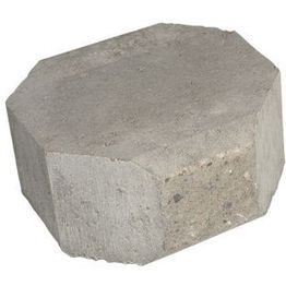 Muurikivi Rudus Aitakivi kansipääty 200x200x100 mm sileä harmaa