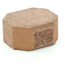 Muurikivi Rudus Aitakivi kansipääty 200x200x100 mm sileä hiekanruskea