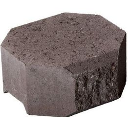 Muurikivi Rudus Aitakivi kansipääty 200x200x100 mm sileä ruskea