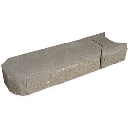 Muurikivi Rudus Aitakivi kansipari 560x200x100 mm sileä harmaa