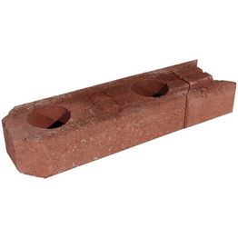 Muurikivi Rudus Aitakivi peruspari 560x200x100 mm sileä punainen