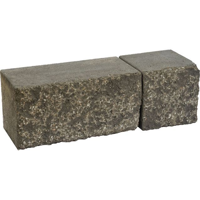 Muurikivi Rudus Antikko 330x165x165 mm antiikki musta