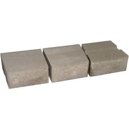 Muurikivi Rudus Muurikko kaarrekivet 235x235x100 mm sileä harmaa