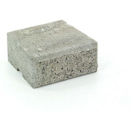 Muurikivi Rudus Muurikko kansikivi 235x235x100 mm sileä harmaa