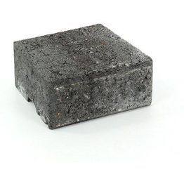 Muurikivi Rudus Muurikko kansikivi 235x235x100 mm sileä musta