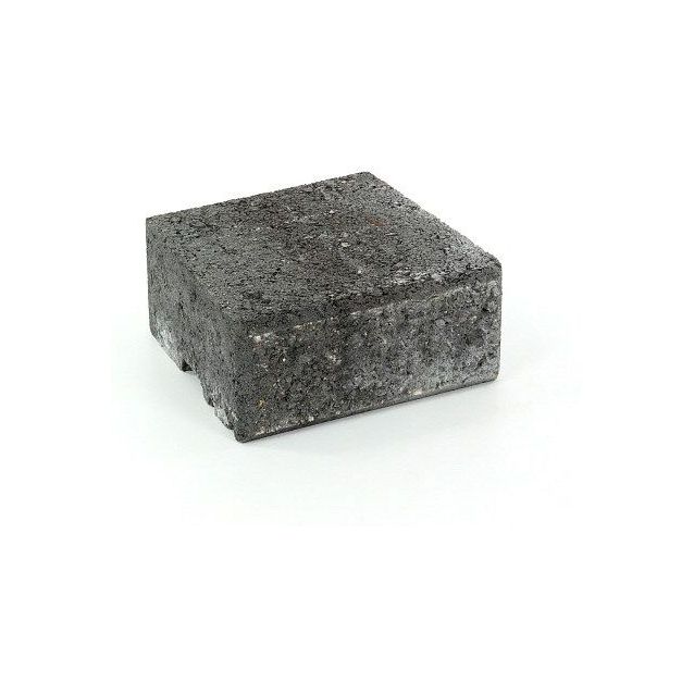 Muurikivi Rudus Muurikko kansikivi 235x235x100 mm sileä musta