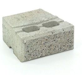 Muurikivi Rudus Muurikko peruskivi 235x235x100 mm sileä harmaa