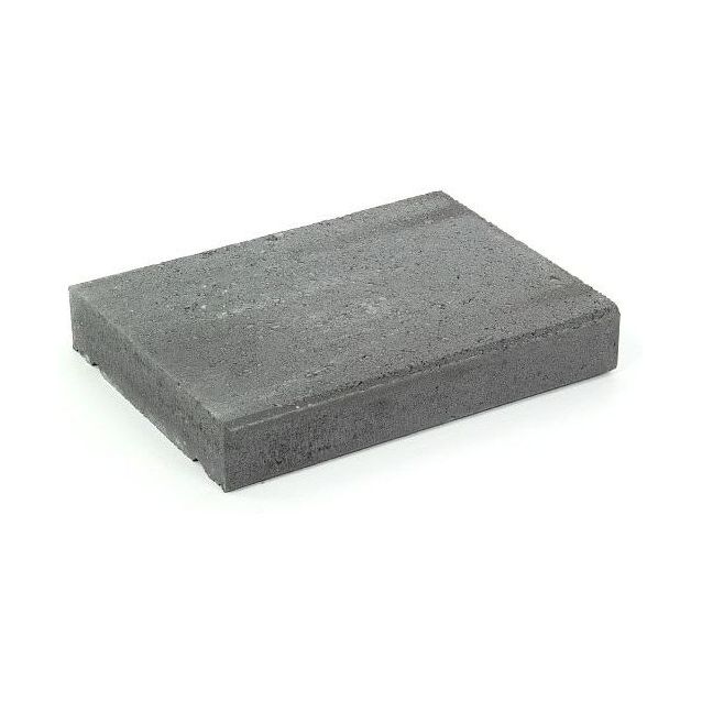 Muurikivi Rudus Paasikko kansikivi 420x320x70 mm sileä musta