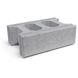 Muurikivi Rudus Paasikko peruskivi 420x280x140 mm sileä harmaa