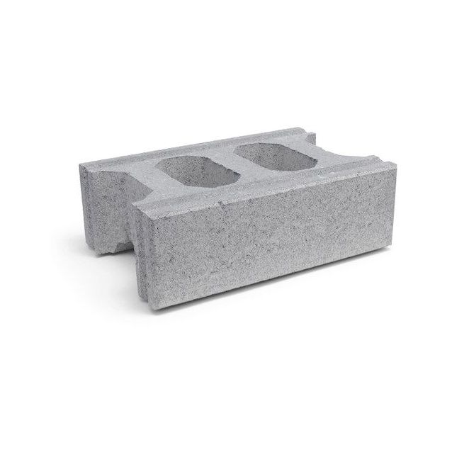 Muurikivi Rudus Paasikko peruskivi 420x280x140 mm sileä harmaa